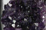 Dark Purple Amethyst Crystal Cluster - Artigas, Uruguay #151249-1